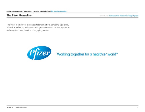 Pfizer Brand Book - Page 27