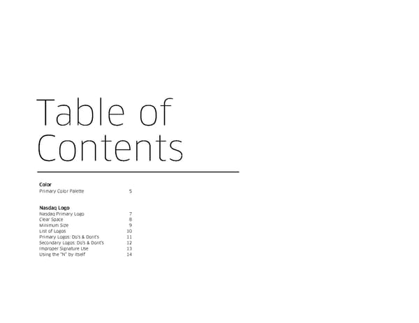 Nasdaq Brand Book - Page 3