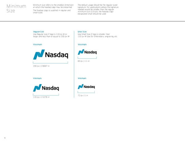 Nasdaq Brand Book - Page 9