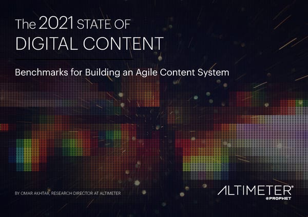 State of Digital Content - Page 1