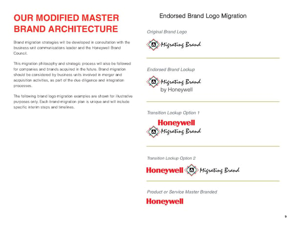 Honeywell Brand Book - Page 9