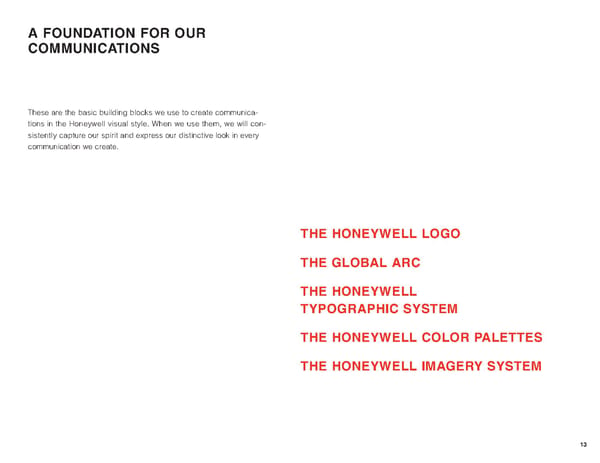 Honeywell Brand Book - Page 13