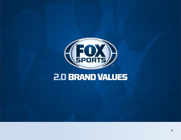 FOX Sports Brand Book - Page 7