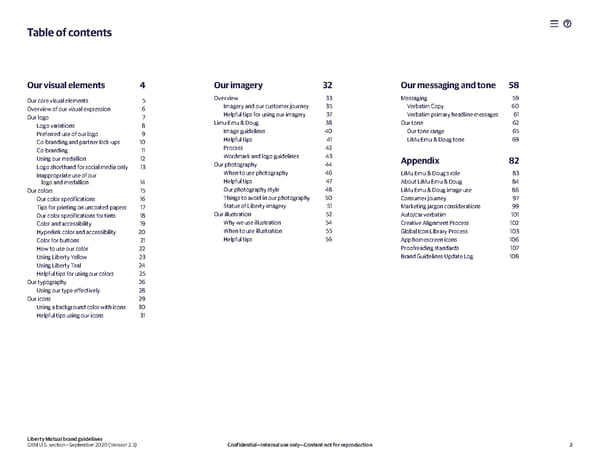 Liberty Mutual Brand Book - Page 3