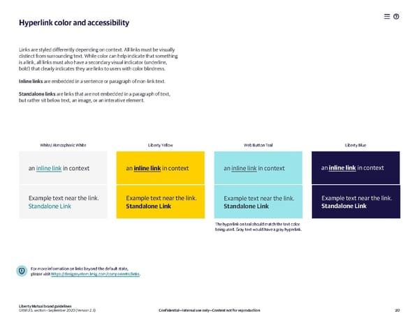 Liberty Mutual Brand Book - Page 20