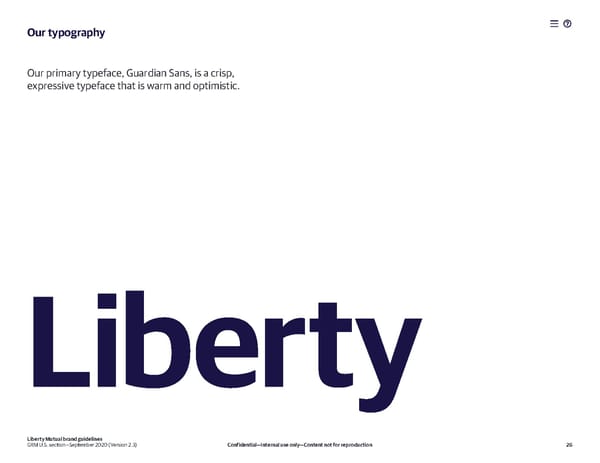 Liberty Mutual Brand Book - Page 26