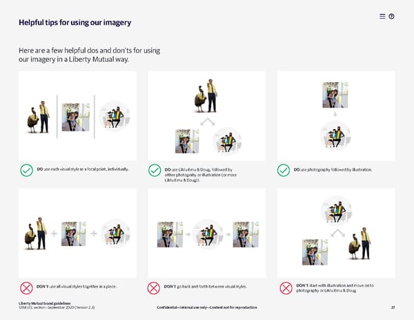 Liberty Mutual Brand Book - Page 37