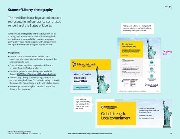 Liberty Mutual Brand Book - Page 51