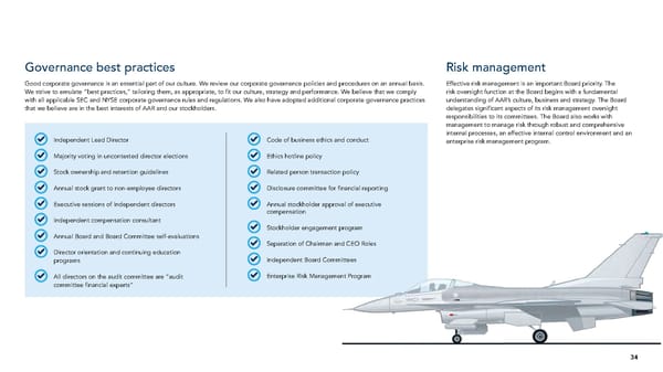 ESG Report | AAR - Page 35