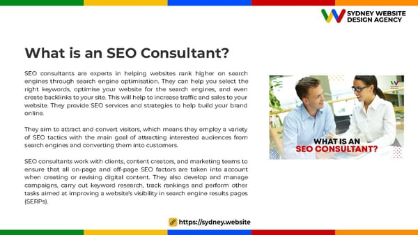 SEO Consultant Sydney services can pave the path of your business success - Page 3