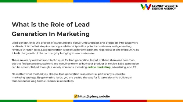 Lead Generation Process Map That Truly Converts Leads into Sales at An Affordable Price - Page 9