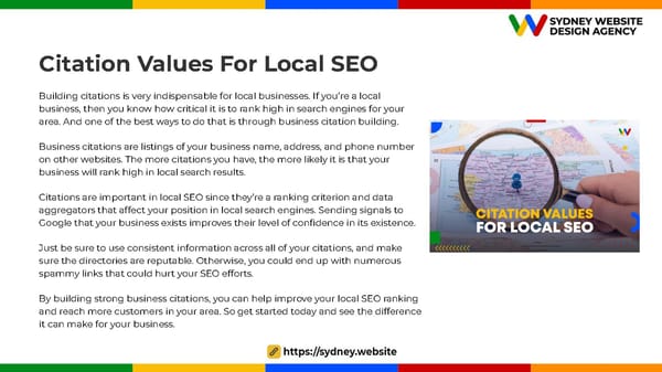 Business Citation Building And Its Values For Your Local SEO Campaigns - Page 5