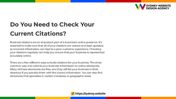 Business Citation Building And Its Values For Your Local SEO Campaigns - Page 9