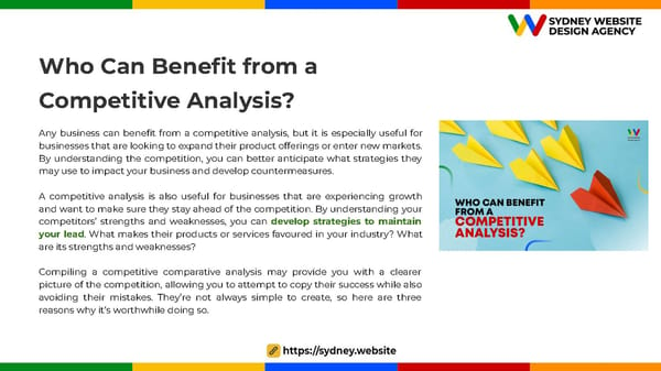 Competitor Analysis Tactics That Help You Get Ahead of the Competition and Grown Your Business - Page 5