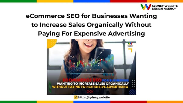 ECommerce SEO for Businesses Wanting to Increase Sales Organically Without Paying For Expensive Advertising - Page 1