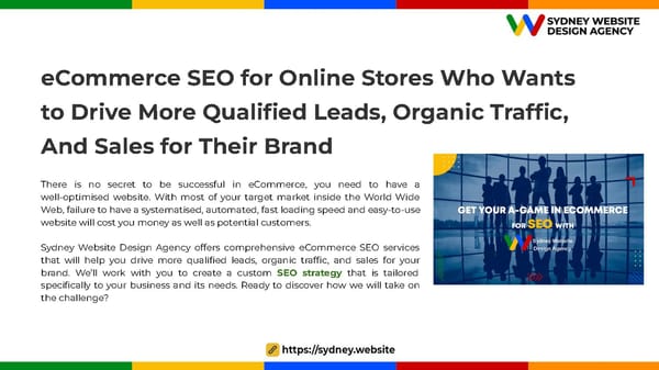 ECommerce SEO for Businesses Wanting to Increase Sales Organically Without Paying For Expensive Advertising - Page 2