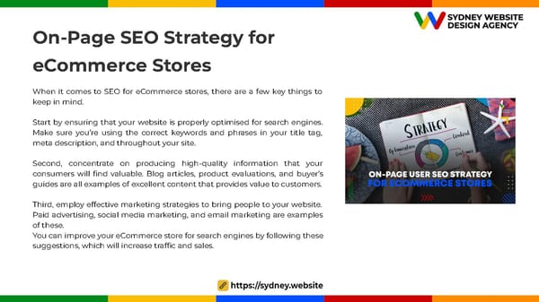 ECommerce SEO for Businesses Wanting to Increase Sales Organically Without Paying For Expensive Advertising - Page 9