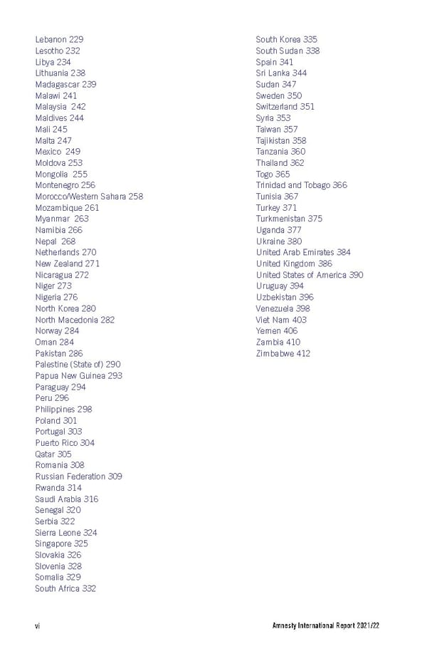 Amnesty International Report 2021/22 - Page 6