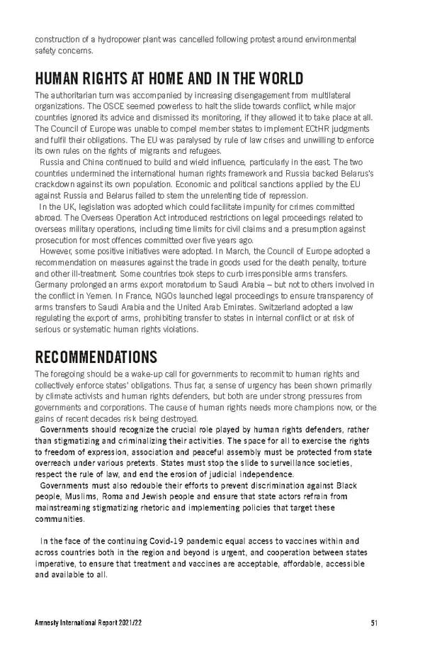 Amnesty International Report 2021/22 - Page 51