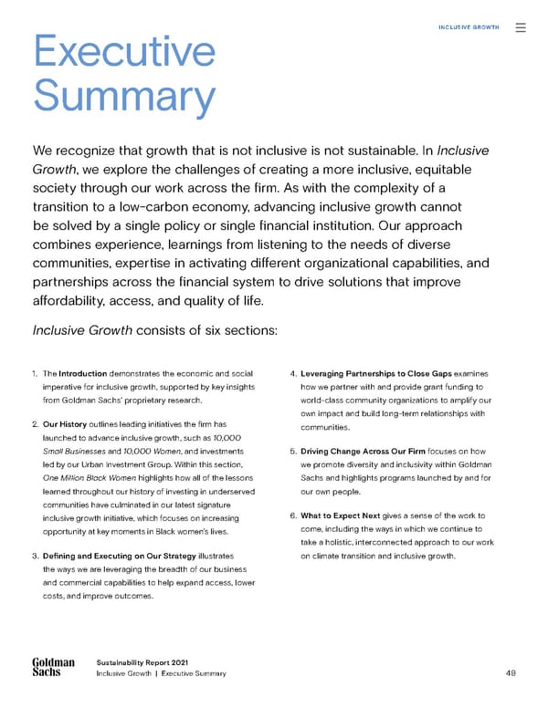 Sustainability Report | Goldman Sachs - Page 49