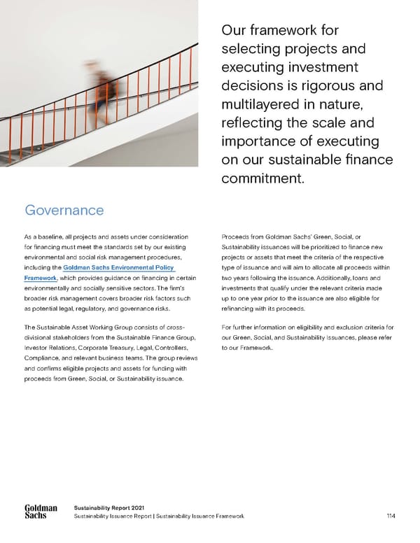 Sustainability Report | Goldman Sachs - Page 114