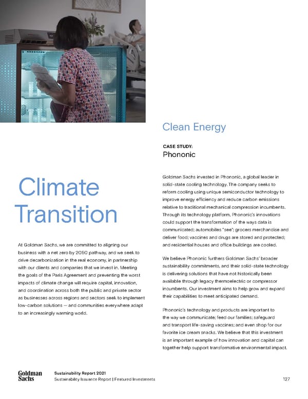 Sustainability Report | Goldman Sachs - Page 127