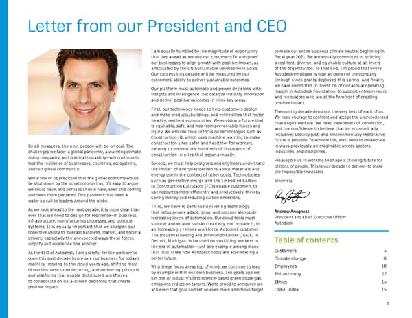 Sustainability report | Autodesk - Page 2