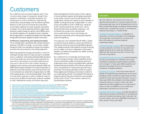 Sustainability report | Autodesk - Page 4