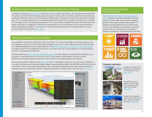 Sustainability report | Autodesk - Page 5
