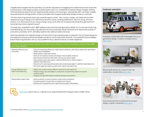 Sustainability report | Autodesk - Page 7