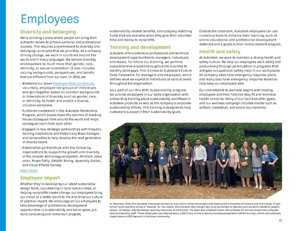 Sustainability report | Autodesk - Page 10