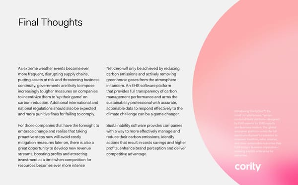 Leading the Way to Net-Zero with Digitization | Cority - Page 24