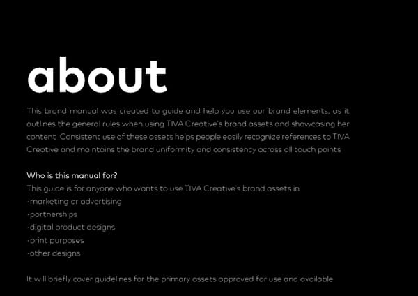TIVA Creative Brand Book - Page 4