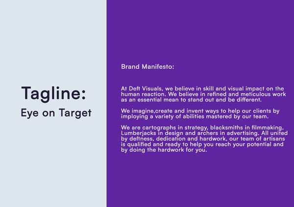 Deft Visuals Brand Book - Page 9