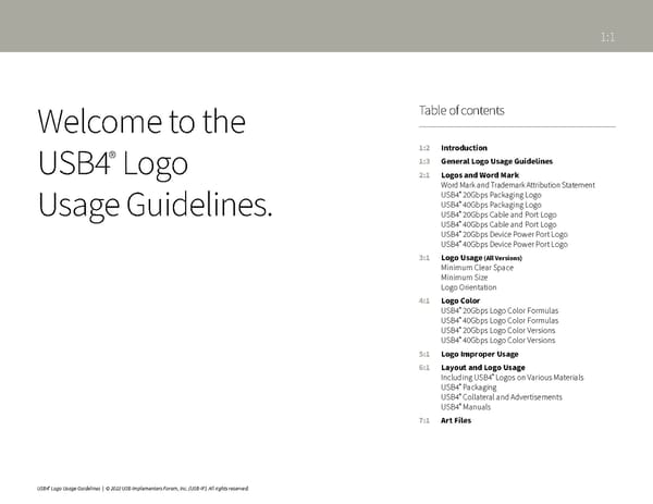 USB 4 Brand Book - Page 3