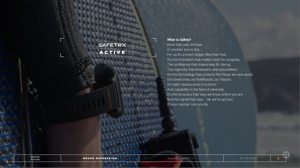 SafeTrxActive Brand Book - Page 2