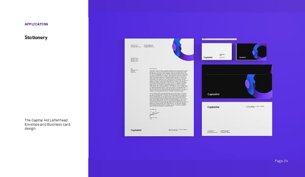 Capital Aid Brand Book - Page 24