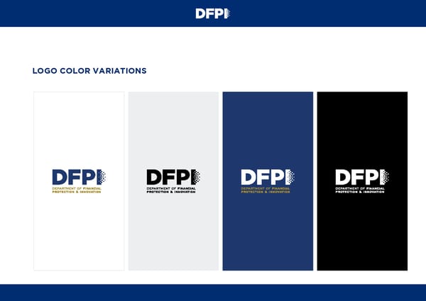 DFPI Brand Book - Page 10