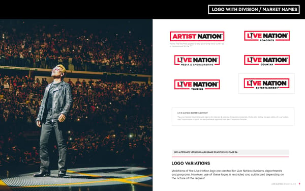 Live Nation Brand Book - Page 5