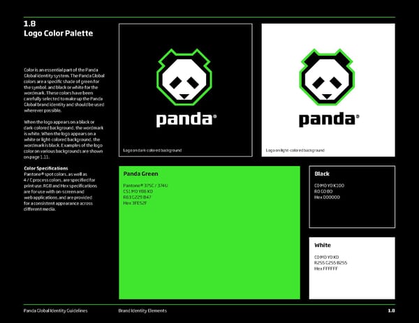 Panda Global Brand Book - Page 9