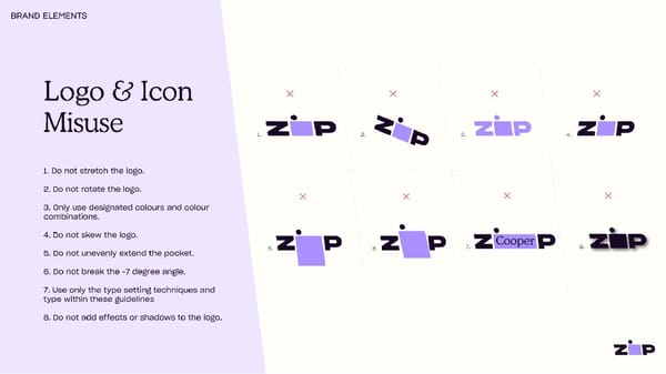 ZIP Brand Book - Page 8