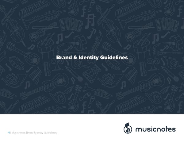 Musicnotes Brand Book - Page 1