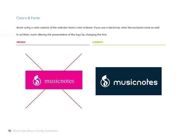 Musicnotes Brand Book - Page 10
