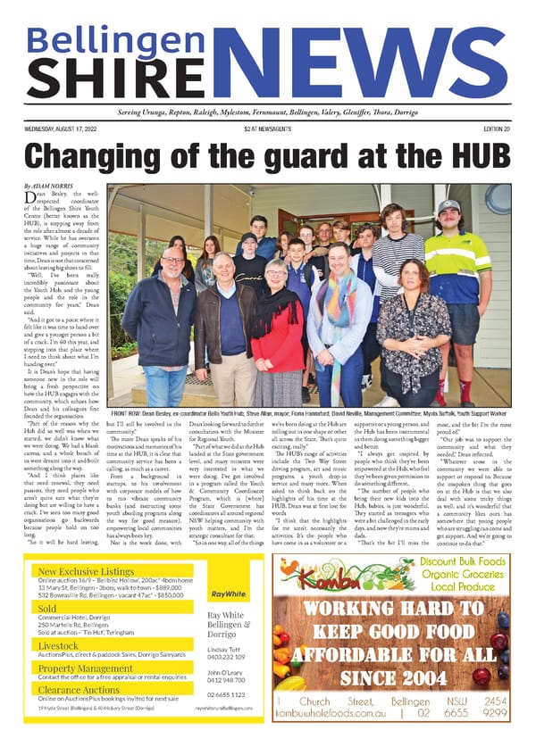 Bellingen Shire News - Page 1