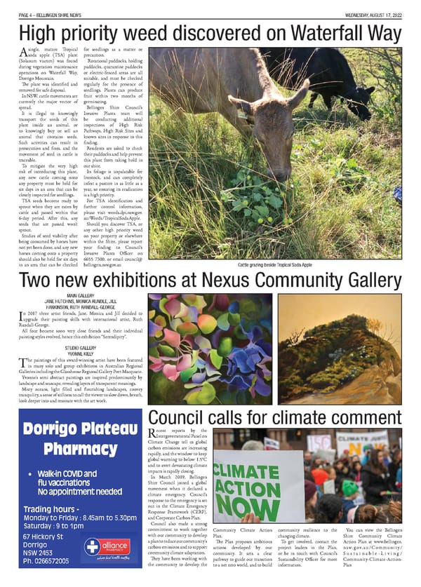 Bellingen Shire News - Page 4