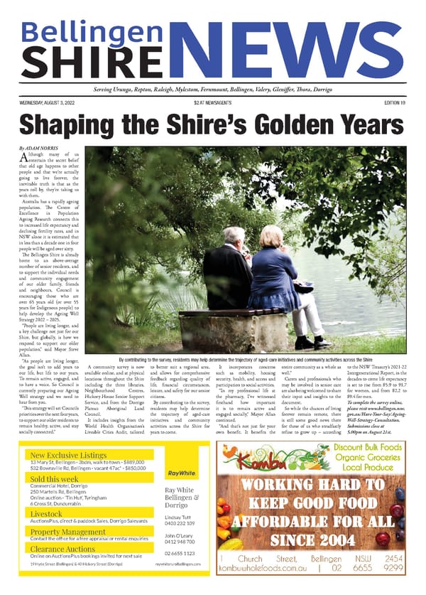 Bellingen Shire News - Page 1