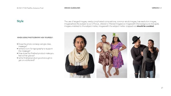 FiNE Pasifika Brand Book - Page 28