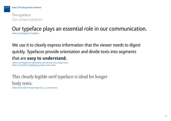 Allianz Brand Book - Page 27