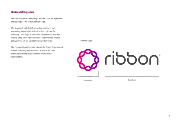Ribbon Brand Book - Page 6