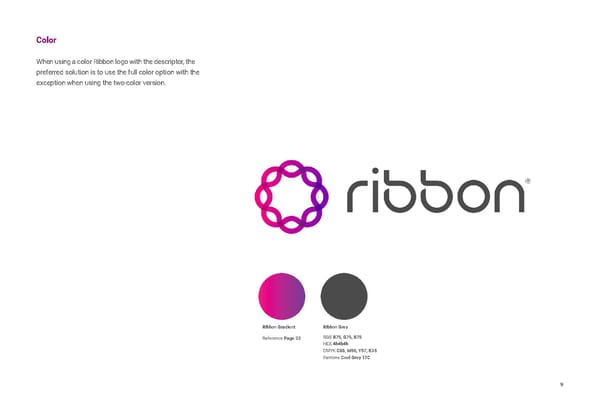 Ribbon Brand Book - Page 9